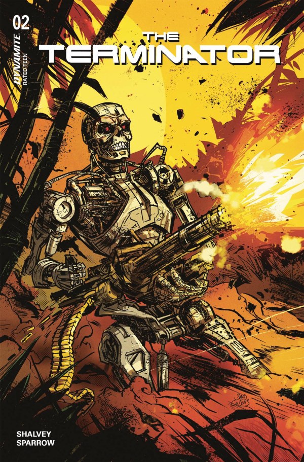 The Terminator #2 Cover D David Cousens Variant