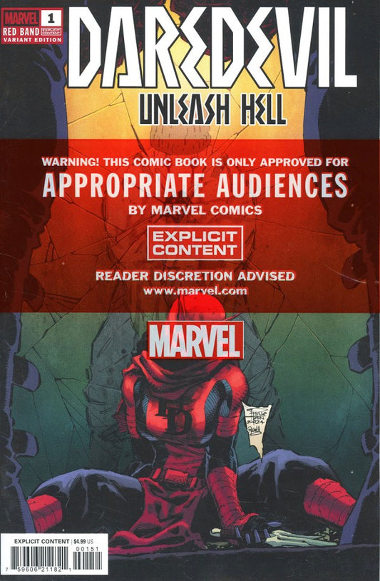 Daredevil: Unleash Hell – Red Band #1 Philip Tan Variant