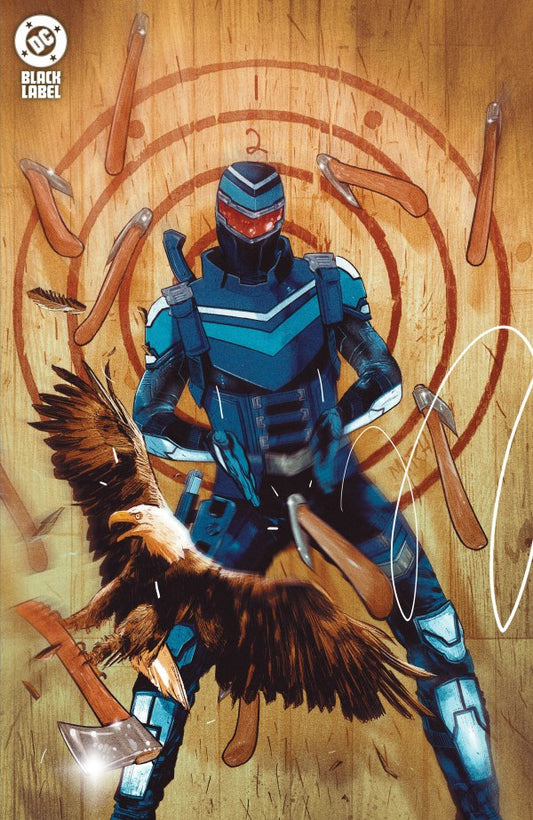 Peacemaker Presents: The Vigilante / Eagly Double Feature #1 Cover D Mitch Gerads Foil Virgin Variant