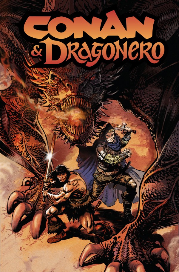 Conan & Dragonero #2 Cover C Fernando Dagnino Foil Variant
