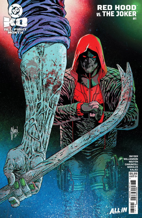 DC K.O.: The Joker vs. Red Hood #1 Cover D Guillem March Variant