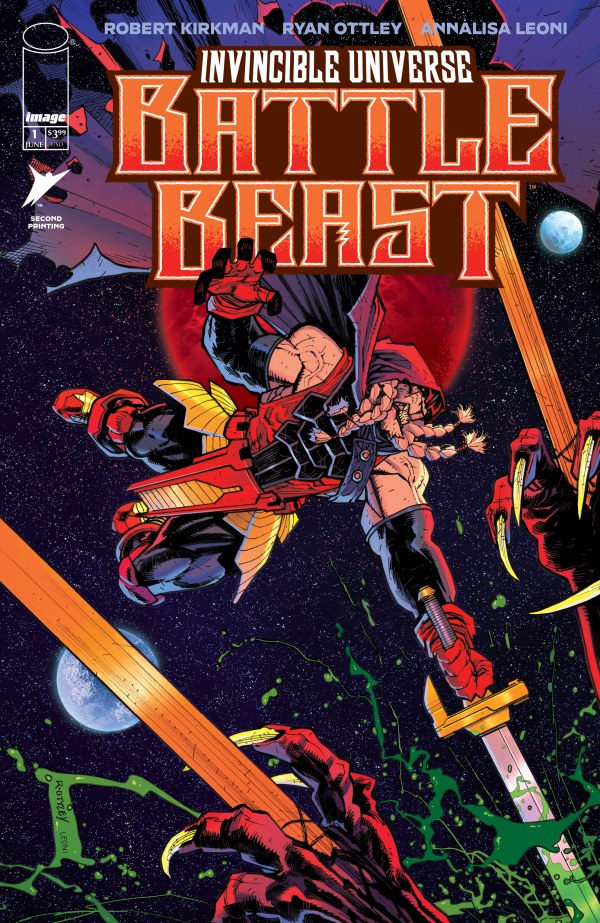 Invincible Universe: Battle Beast #1 2nd Printing Ryan Ottley