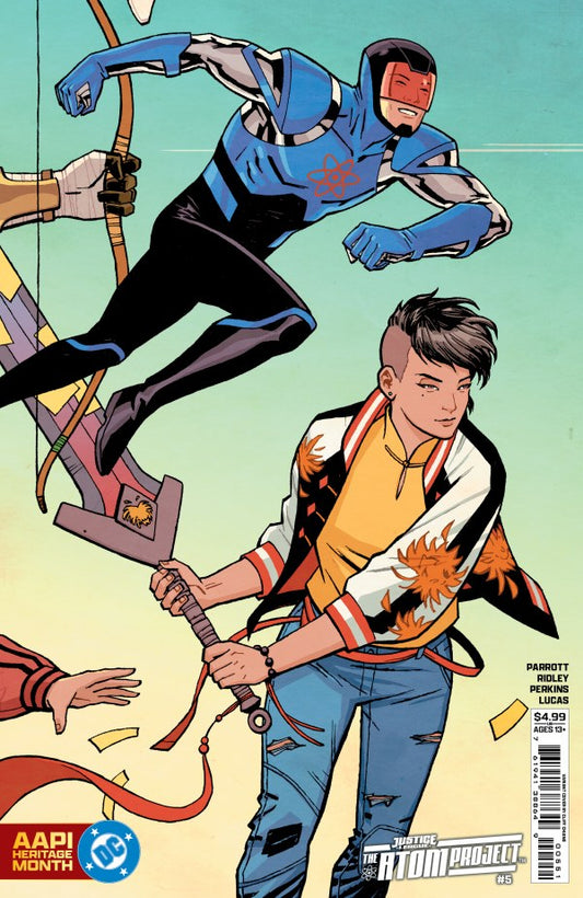 Justice League: The Atom Project #5 Cover D Cliff Chiang AAPI Heritage Month Connecting Variant