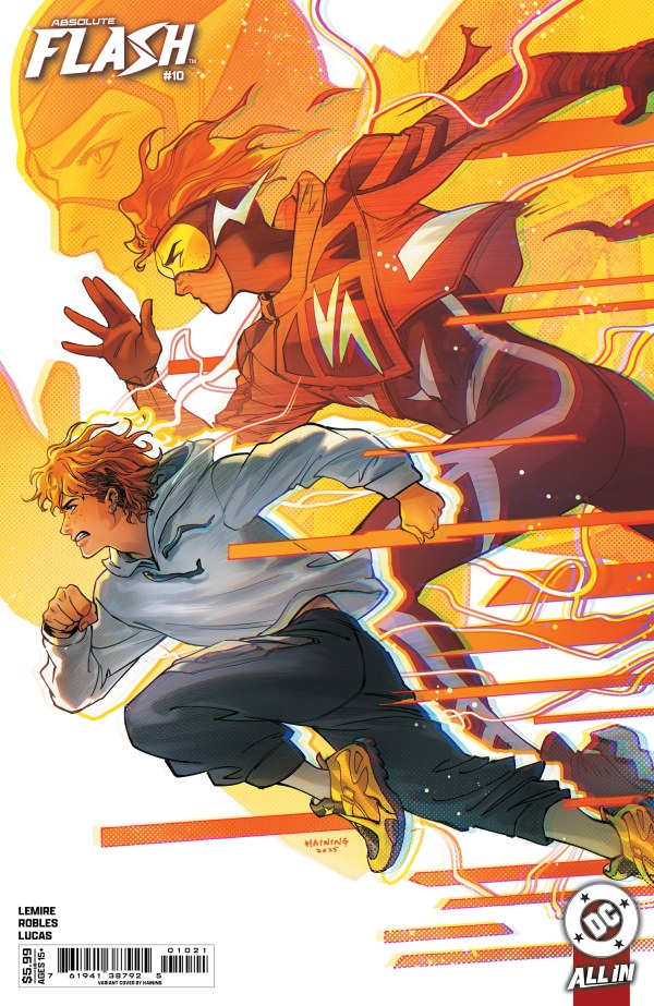 Absolute Flash #10 Cover B Haining Variant