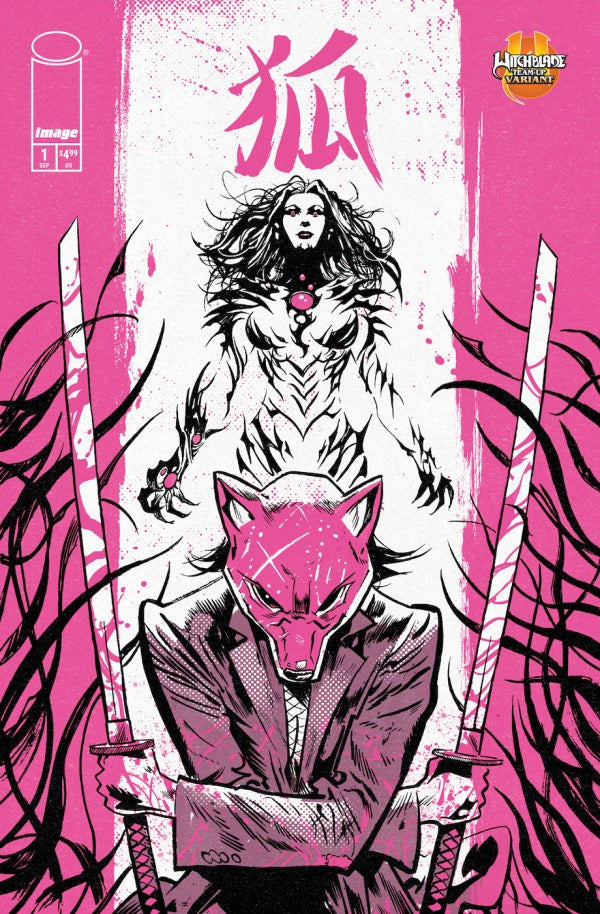Exquisite Corpses: Fox Mask Killer #1 Cover I Michael Walsh Witchblade Team-Up Variant