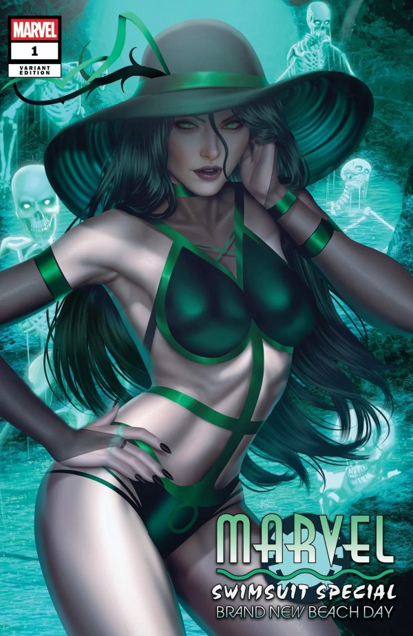 Marvel Swimsuit Special: Brand New Beach Day #1 Unknown Comics Exclusive Ariel Diaz Variant