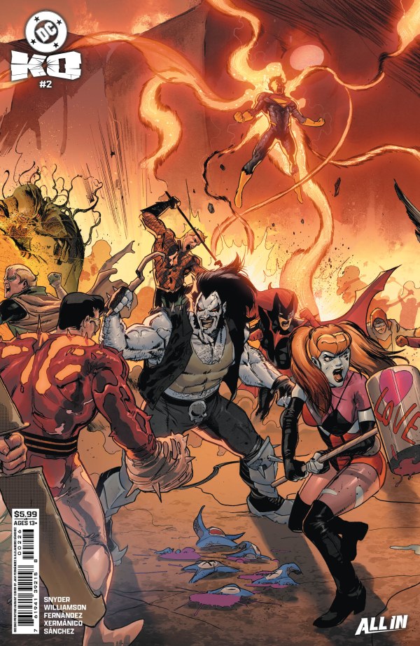 DC K.O. #1-5 Javier Fernández Connecting Full Set
