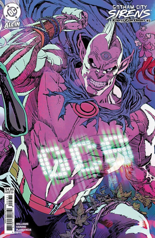 Gotham City Sirens: Unfit for Orbit #3 Cover C Guillem March Connecting Variant