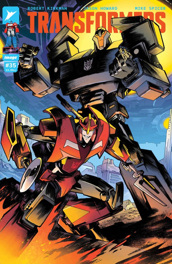 Transformers #35 Cover C Jason Howard Connecting Variant