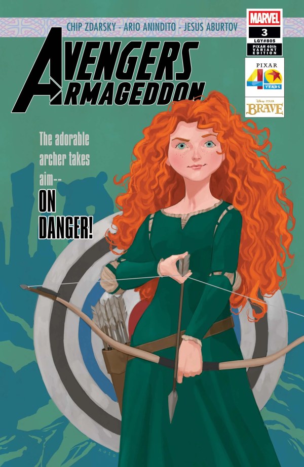 Avengers: Armageddon #3 Phil Noto Pixar 40th Variant