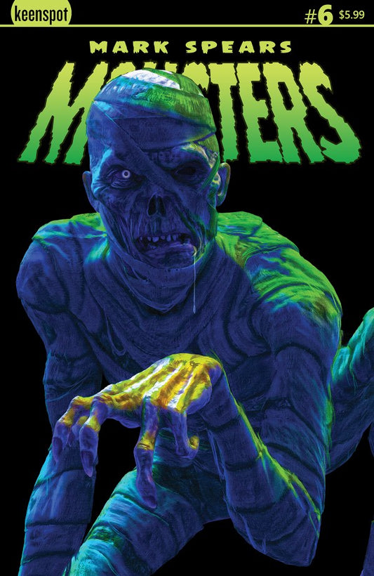 Mark Spears Monsters #6 Cover B Mark Spears The Cursed Mummy Variant