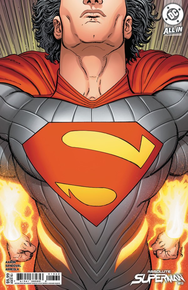 Absolute Superman #13 2nd Printing Steve Skroce