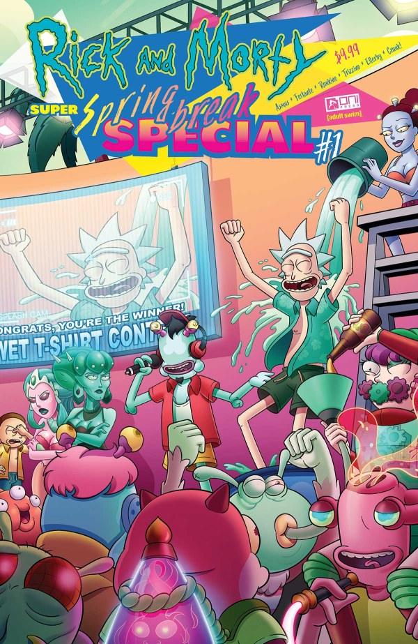 Rick and Morty: Super Spring Break Special #1 Cover B