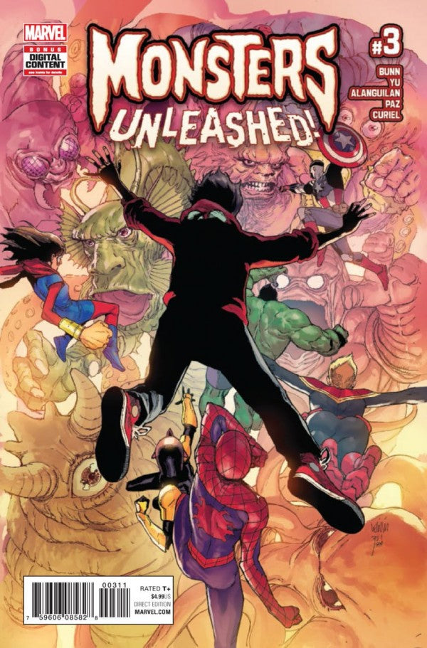 Monsters Unleashed #1-5 Full Set (2017)