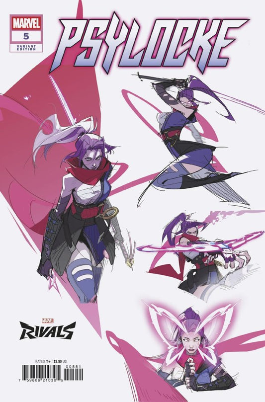Psylocke #5 NetEase Games Marvel Rivals Variant