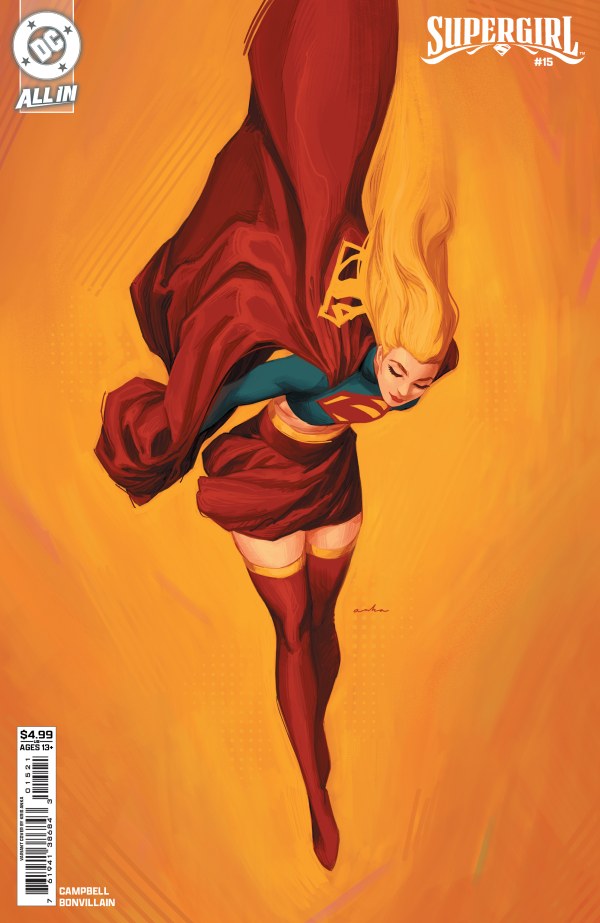 Supergirl #15 Cover B Kris Anka Variant