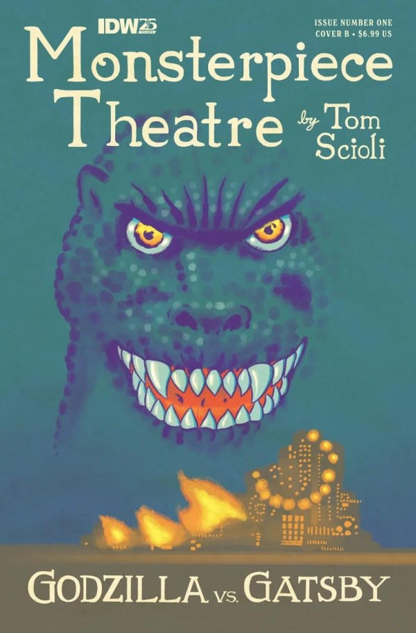 Godzilla's Monsterpiece Theatre #1 Cover B Tom Scioli Variant