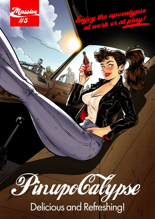 Pinupocalypse #5 Cover C Andrew Tarusov Pinup Homage Variant