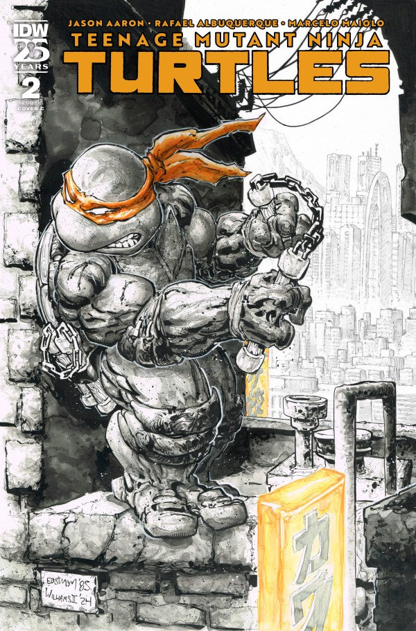 Teenage Mutant Ninja Turtles #2 Cover C Kevin Eastman Variant