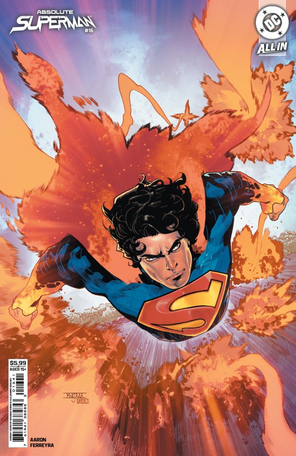 Absolute Superman #16 Cover D Mahmud Asrar Variant