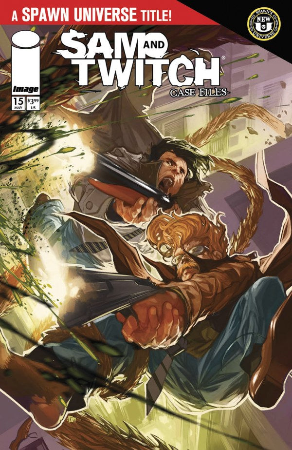 Sam and Twitch: Case Files #15 Cover B Don Aguillo Variant