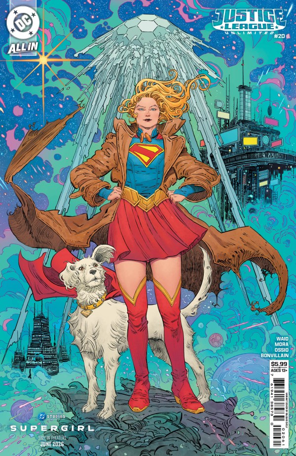 Justice League Unlimited #20 Cover F Bilquis Evely Supergirl Movie Variant