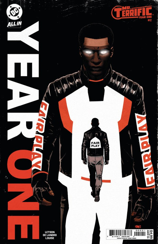 Mr. Terrific: Year One #2 Cover B Jorge Fornés Variant