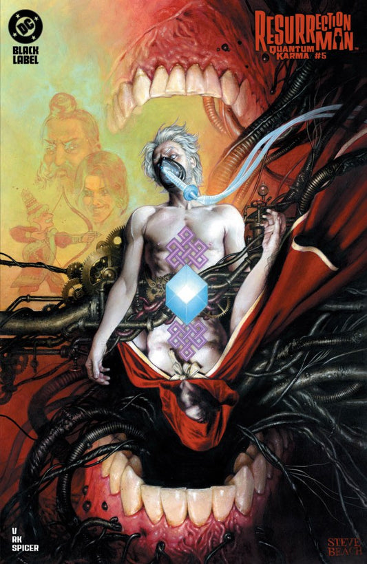 Resurrection Man: Quantum Karma #5 Cover B Steve Beach Variant