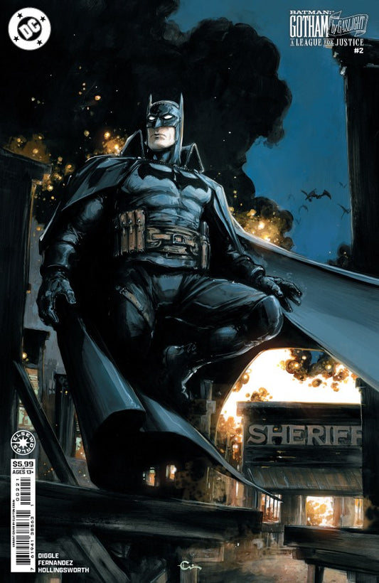 Batman: Gotham by Gaslight – A League for Justice #2 Cover B Clayton Crain Variant