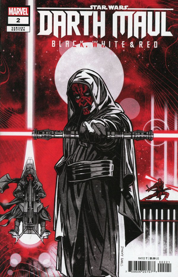 Star Wars: Darth Maul - Black, White & Red #2 variant edition