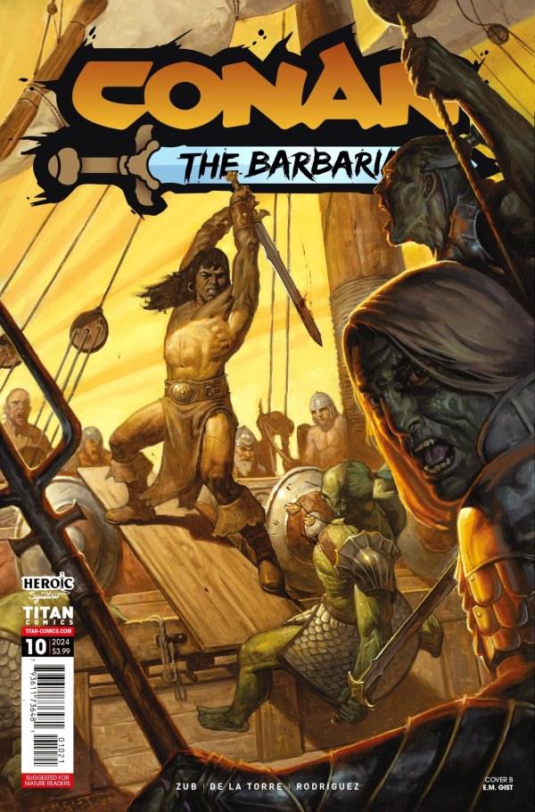 Conan the Barbarian #10 cover B