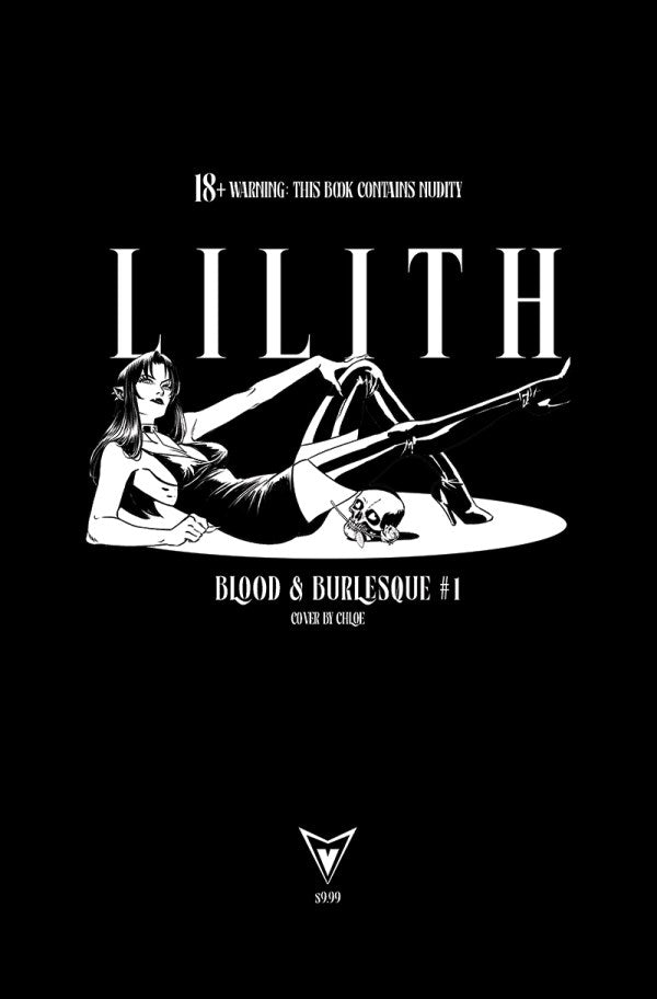 Lilith: Blood & Burlesque #1 Cover I Chloe NSFW Black Bag Variant