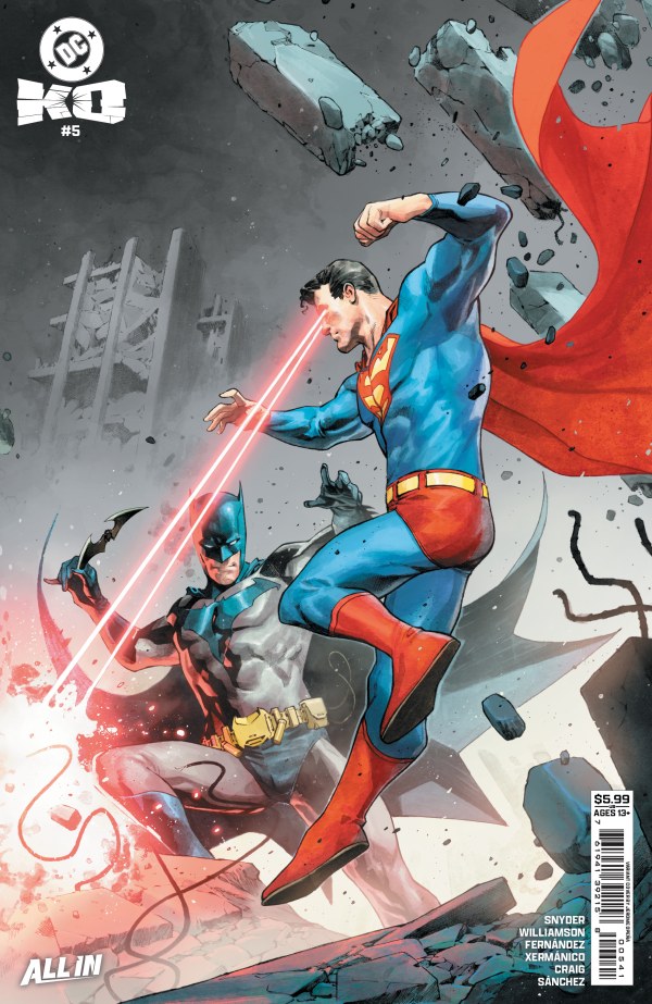 DC K.O. #5 Cover D Jerome Opeña Variant