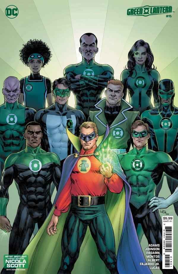 Green Lantern #15 Cover D Nicola Scott Artist Spotlight