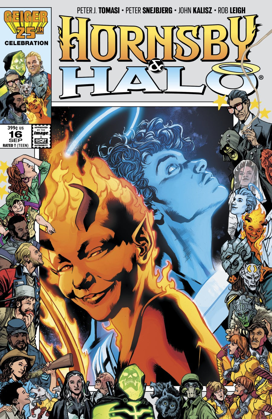 Hornsby & Halo #16 Cover B Bryan Hitch Anniversary Variant