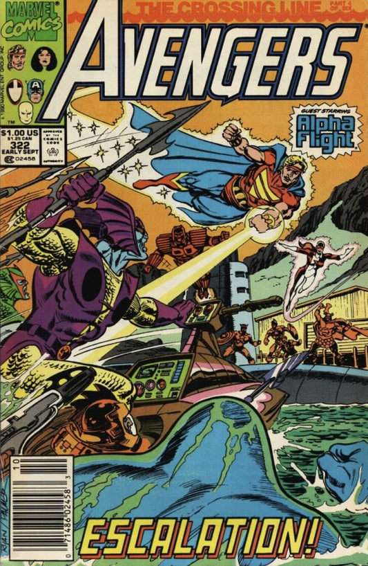 The Avengers #322 (1990)