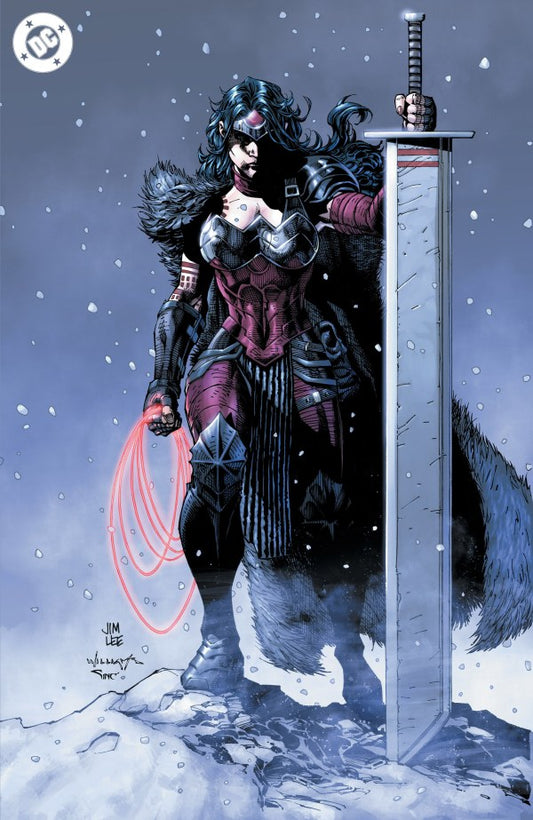 Absolute Wonder Woman #1 Cover J Jim Lee Foil Virgin Variant