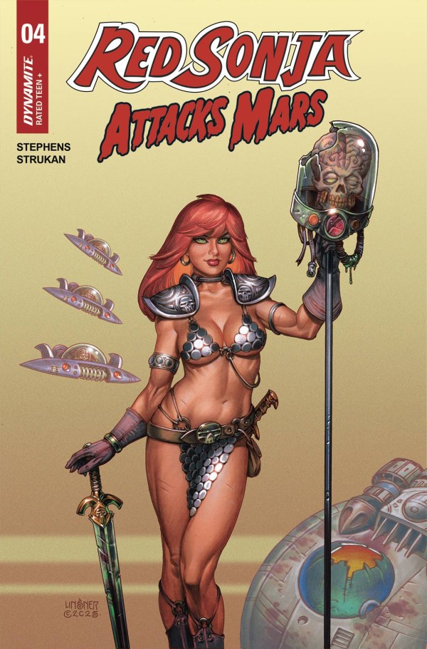 Red Sonja Attacks Mars #4