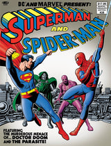 DC and Marvel Present: Superman and Spider-Man Treasury Edition #1 Cover B Brian Bolland Variant
