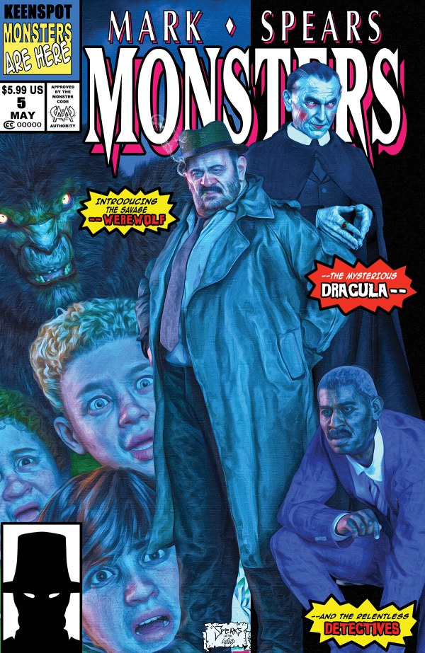 Mark Spears Monsters #5 Cover D Mark Spears New Mutants #98 Homage Variant