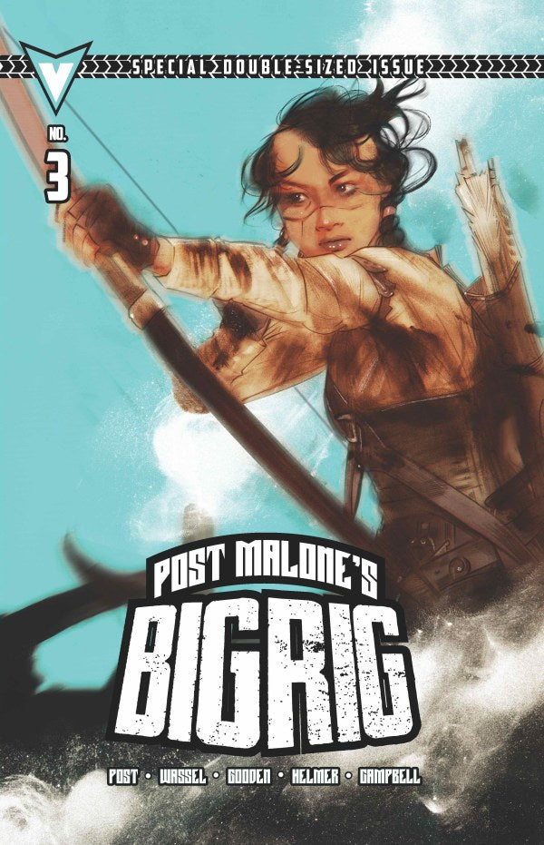 Post Malone's Big Rig #3 Cover I Tula Lotay Variant