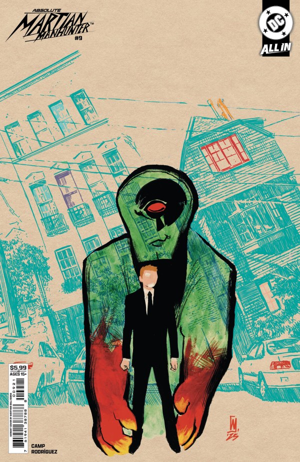 Absolute Martian Manhunter #9 Cover B Werther Dell'Edera Variant