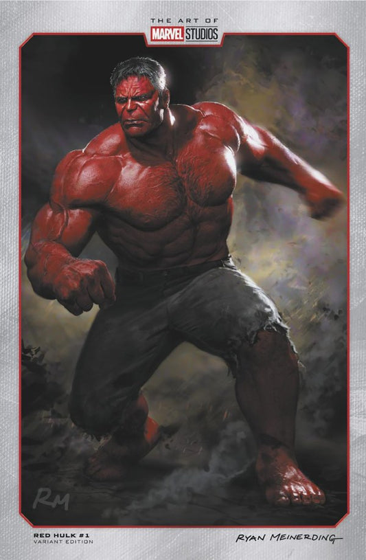 Red Hulk #1 Ryan Meinerding Marvel Studios Variant