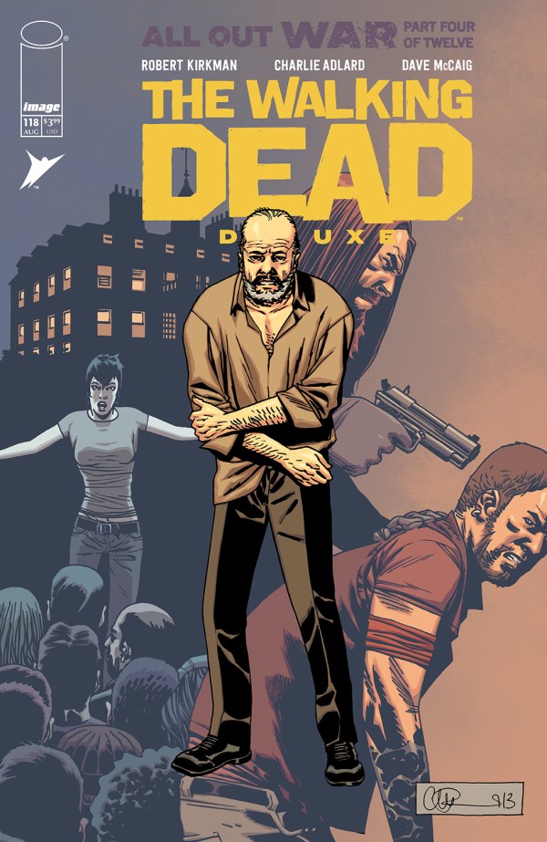 The Walking Dead Deluxe #118 Cover B Charlie Adlard Variant