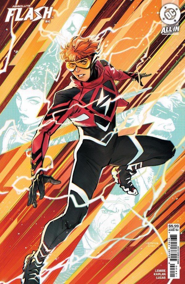 Absolute Flash #4 Cover B Haining Variant