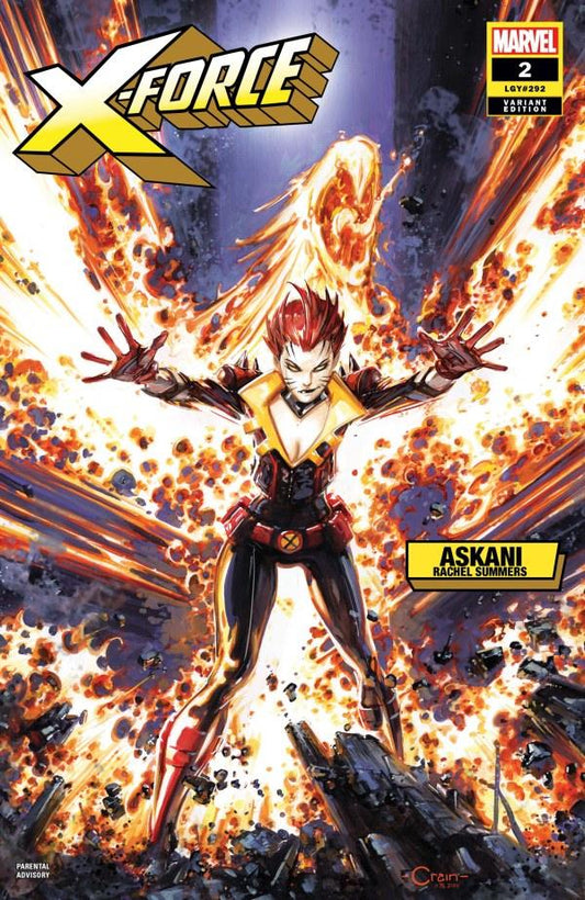 X-Force #2 Clayton Crain Rachel Summers Variant