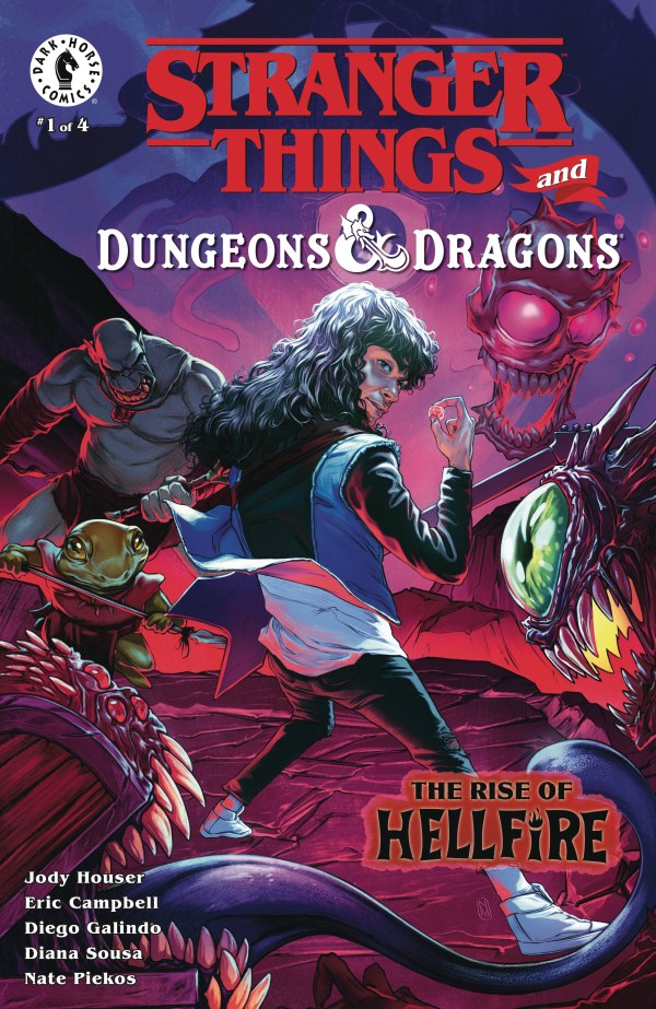 Stranger Things and Dungeons & Dragons: The Rise of Hellfire #1 Cover E Nimit Malavia Variant