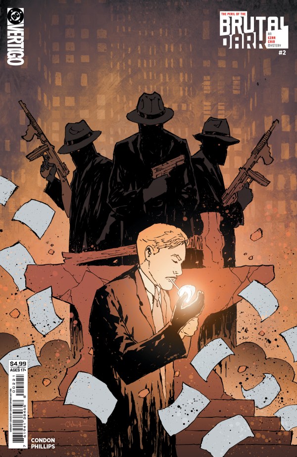 The Peril of the Brutal Dark: An Ezra Cain Mystery #2 Cover B Christopher Mitten Variant