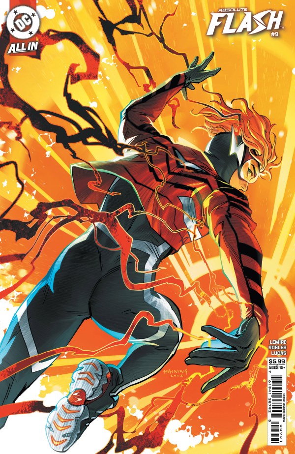 Absolute Flash #9 Cover D Haining Variant
