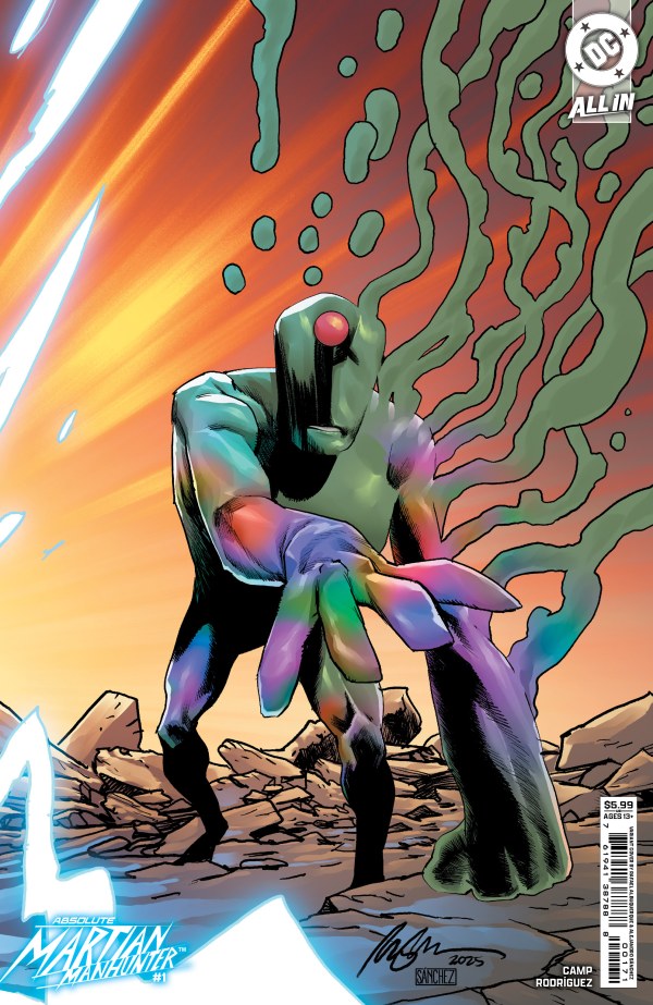 Absolute Martian Manhunter #1 Cover D Rafael Albuquerque Connecting Variant